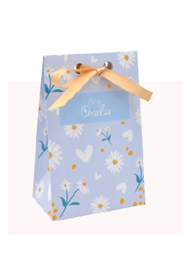 Sachet cadeau fleuri Oxalia